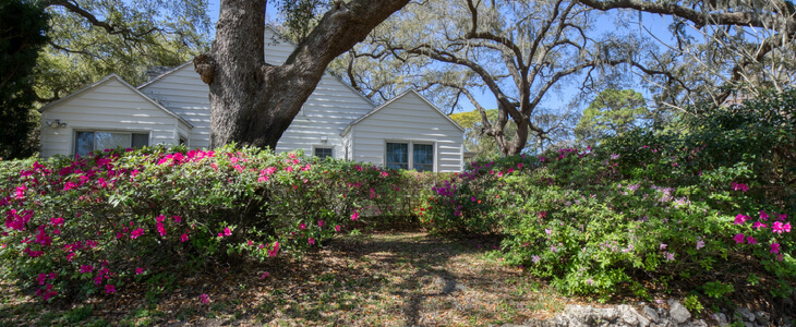 A beautiful house in the suburban neighborhood of Flowood, MS